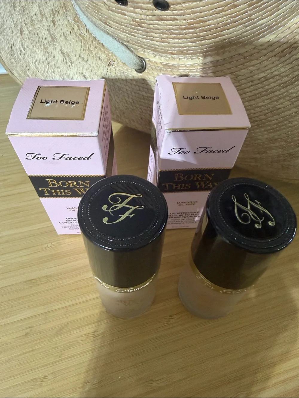Too Faced Born This Way Liquid Foundation Duo - Light Beige - 2 Bottles